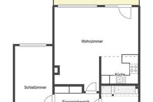 Modernisierte 2-Zi.-Whg. mit Balkon, Garage & Aufzug in ruhiger Lage von BI-Brake/Stedefreund – Die vollständige Adresse der Immobilie erhältst du vom Anbieter., 33729 Heepen, Bielefeld – Vorschaubild 12
