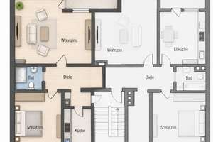 Moderne 2-Zimmer-Wohnung in Dortmund – Die vollständige Adresse der Immobilie erhältst du vom Anbieter., 44147 Hafen, Dortmund – Vorschaubild 7