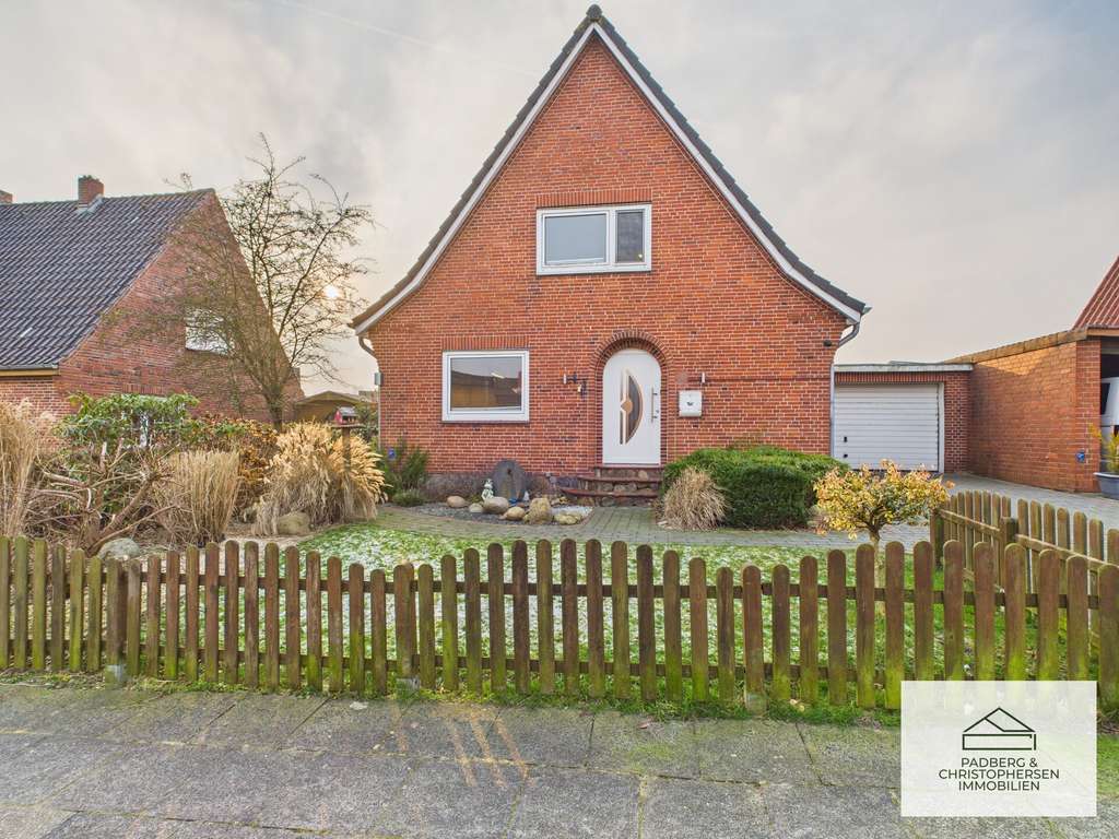 Immobilie in Bredstedt - Ein Zuhause für die Familie – EFH mit Garten in Bredstedt - Bild 0