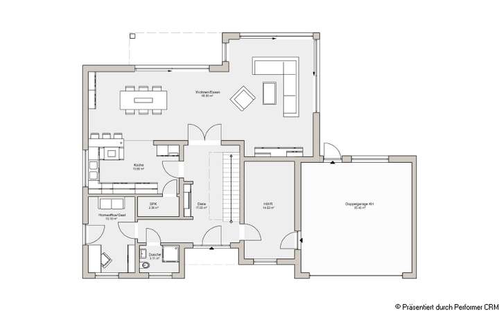 Grundriss Erdgeschoss