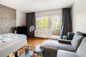 Attraktive Kapitalanlage nahe Daimler: 1-Zimmer-Wohnung mit Balkon und Stellplatz