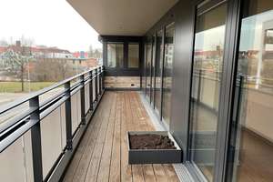 LIST-PELIKAN | hochwertige 4-Zimmer Wohnung mit Loggia (Süd) und Balkon (Nord) | EBK möglich
