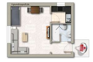 Renovierte 1-Zimmer-Souterrainwohnung – 79111 Sankt Georgen-Nord, Freiburg im Breisgau – Vorschaubild 13