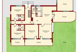 Mehrfamilienhaus mit 11 Wohnungen ca. 527 m², Grundstück 1.024 m² Keller, Garagen – Die vollständige Adresse der Immobilie erhältst du vom Anbieter., 82467 Garmisch-Partenkirchen – Vorschaubild 14