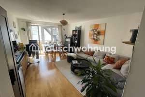 Tauschwohnung: Helle 2-Zi.-Whg., direkt an der Isar, Suche 3-4 Zimmer-Whg – Sommerstraße 1, 81543 Untere Au, München – Vorschaubild 2