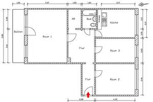 Schöne 3 Raumwohnung für Paare oder eine kleine Familie – Schönauer Ring 19, 4205 Schönau, Leipzig – Vorschaubild 4