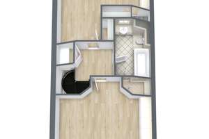 Stilvolle Penthouse-Maisonette mit privater Dachterrasse und Haus-im-Haus-Charakter – Die vollständige Adresse der Immobilie erhältst du vom Anbieter., 47799 Cracau, Krefeld – Vorschaubild 22