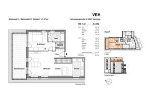 Familienfreundliche 4-Zi.-Maisonette mit Dachterrasse – Die vollständige Adresse der Immobilie erhältst du vom Anbieter., 22527 Stellingen, Hamburg – Vorschaubild 25