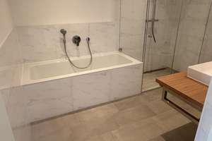 Neubau – Erstbezug in einer hellen 2-Zimmer-Wohnung im Erdgeschoss mit großem Privatgarten! – Am Alten Lindewerk 10, 55246 Mainz-Kostheim, Wiesbaden – Vorschaubild 8