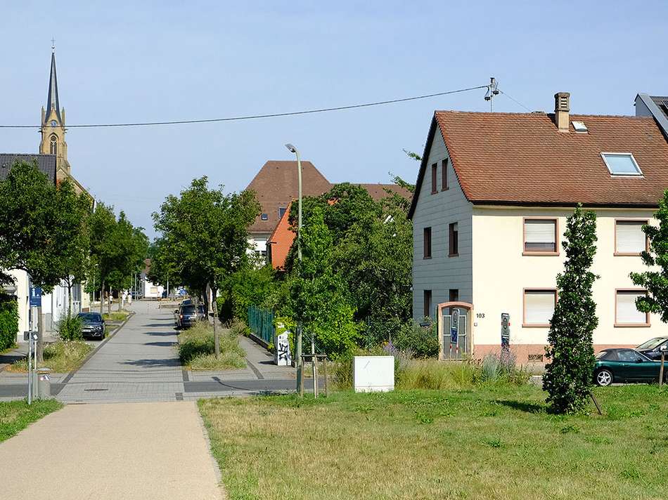 Sicht vom Hermann Meinzer Park