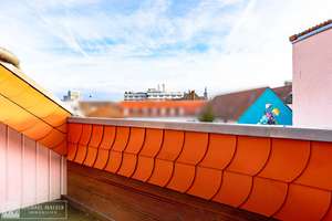 Sonnige Dachterrasse über den Dächern Mannheims – Charmantes 2-Zimmer-Dachgeschoss – I7 18-19, 68159 Innenstadt/Jungbusch, Mannheim – Vorschaubild 2