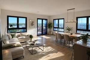 Helle 3-Zimmer-Wohnung mit Balkon & moderner Einbauküche – Thomas-Jefferson-Straße 38, 68309 Käfertal, Mannheim – Vorschaubild 6