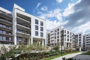 Modernes Apartment mit großem Garten und Blick ins Grüne 