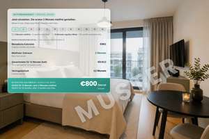 Modernes möbliertes Studio mit eigener Terrasse | Neubau – 12347 Britz, Berlin – Vorschaubild 3