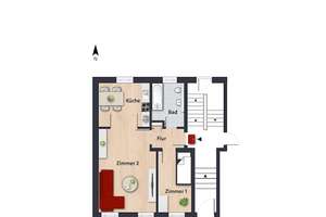 Stadtnahe Altbauwohnung // EG links – Bebelstr. 16, 38440 Schillerteich, Wolfsburg – Vorschaubild 5