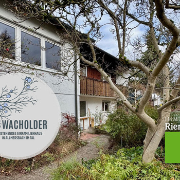 Im Wacholder! Freistehendes Einfamilienhaus in Allmersbach im Tal
