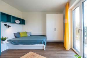 Voll möbliertes Studentenapp. mit Balkon, Duschbad und Küche in bester Lage am Lousberg. – Nizzaallee 34, 52072 Ponttor, Aachen – Vorschaubild 5