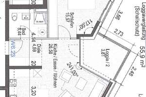 Exklusive 2-Zimmer-Wohnung im Stuttgarter-Westen – Die vollständige Adresse der Immobilie erhältst du vom Anbieter., 70193 Kräherwald, Stuttgart – Vorschaubild 18