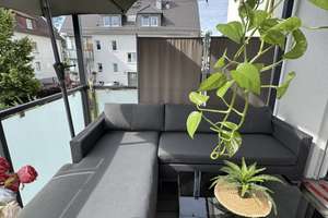 Exklusive, lichtdurchflutete moderne 3-Zimmer-Wohnung mit Balkon und hochwertiger Einbauküche  – Brahmsstraße 16, 63069 Lauterborn, Offenbach am Main – Vorschaubild 2