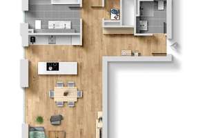 Exklusive Terrassenwohnung in Offenbach – 3 Zimmer, Gartenanteil & Tiefgarage – 63067 Kaiserlei, Offenbach am Main – Vorschaubild 16