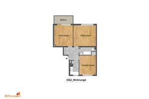 Einzugsfertig im Ehrenfeld! TOP-3,5 RW , S-Balkon, Parkett/Granit, zw. Schauspielhaus + Hauptbahnhof – Die vollständige Adresse der Immobilie erhältst du vom Anbieter., 44789 Südinnenstadt, Bochum – Vorschaubild 4