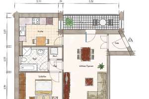 Sichere Rendite im Denkmal: Hochwertige 2-Zimmer-Wohnung in Toplage – Die vollständige Adresse der Immobilie erhältst du vom Anbieter., 4109 Zentrum-West, Leipzig – Vorschaubild 7