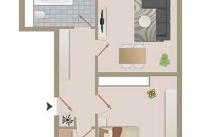 Penthouse-Highlight nahe Schweizer Platz mit sonniger Dachterrasse & Skylineblick – 60596 Sachsenhausen-Nord, Frankfurt am Main – Vorschaubild 10