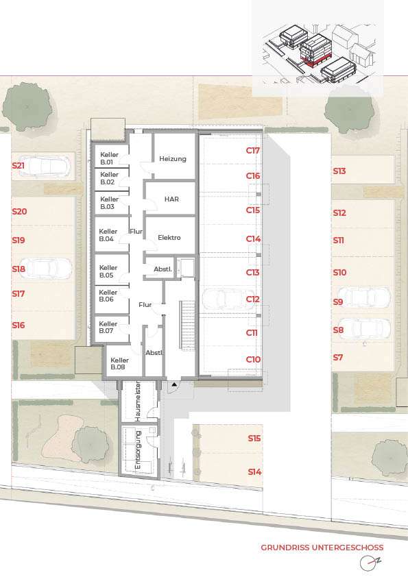 Maxhütter Straße - Haus B-UG