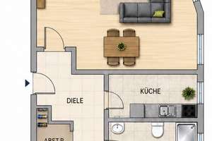 Wohnen mit Komfort: 2- Zimmer- Erdgeschosswohnung mit Terrasse und Einbauküche – Die vollständige Adresse der Immobilie erhältst du vom Anbieter., 41334 Nettetal – Vorschaubild 14