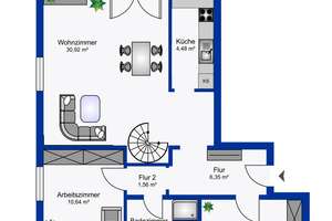WOHNEN AUF 2 EBENEN! 4 Zimmer Maisonette mit Stellplatz, Fußbodenheizung und Balkon in ruhiger Lage – Die vollständige Adresse der Immobilie erhältst du vom Anbieter., 65205 Erbenheim, Wiesbaden – Vorschaubild 23