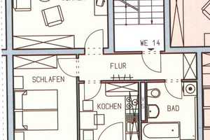 An der Humboldthöhe im 1. OG -  frei ab 1.4.25 - Haus mit 3 Wohneinheiten – Seb.-Bach-Str. 67, 9130 Chemnitz – Vorschaubild 1