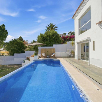 Luxusvilla an der Riviera del Sol, Costa del Sol, mit privatem Pool, Meer- und Golfblick