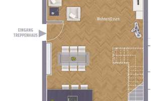 Haus-in-Haus, 176 qm Wohnfläche mit Gartensondernutzung – Lütticher Straße 3, 40545 Niederkassel, Düsseldorf – Vorschaubild 3