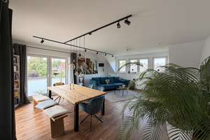 Exklusives Penthouse | Fahrstuhl direkt in die Wohnung | 113 m² | Große Sonnenterrasse | Stellplatz