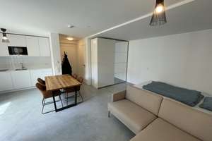 Möbliertes Studio-Apartment in Haidhausen mit Balkon – ruhig im Innenhof, U4/U5 – Einsteinstraße 107a, 81675 Steinhausen, München – Vorschaubild 1