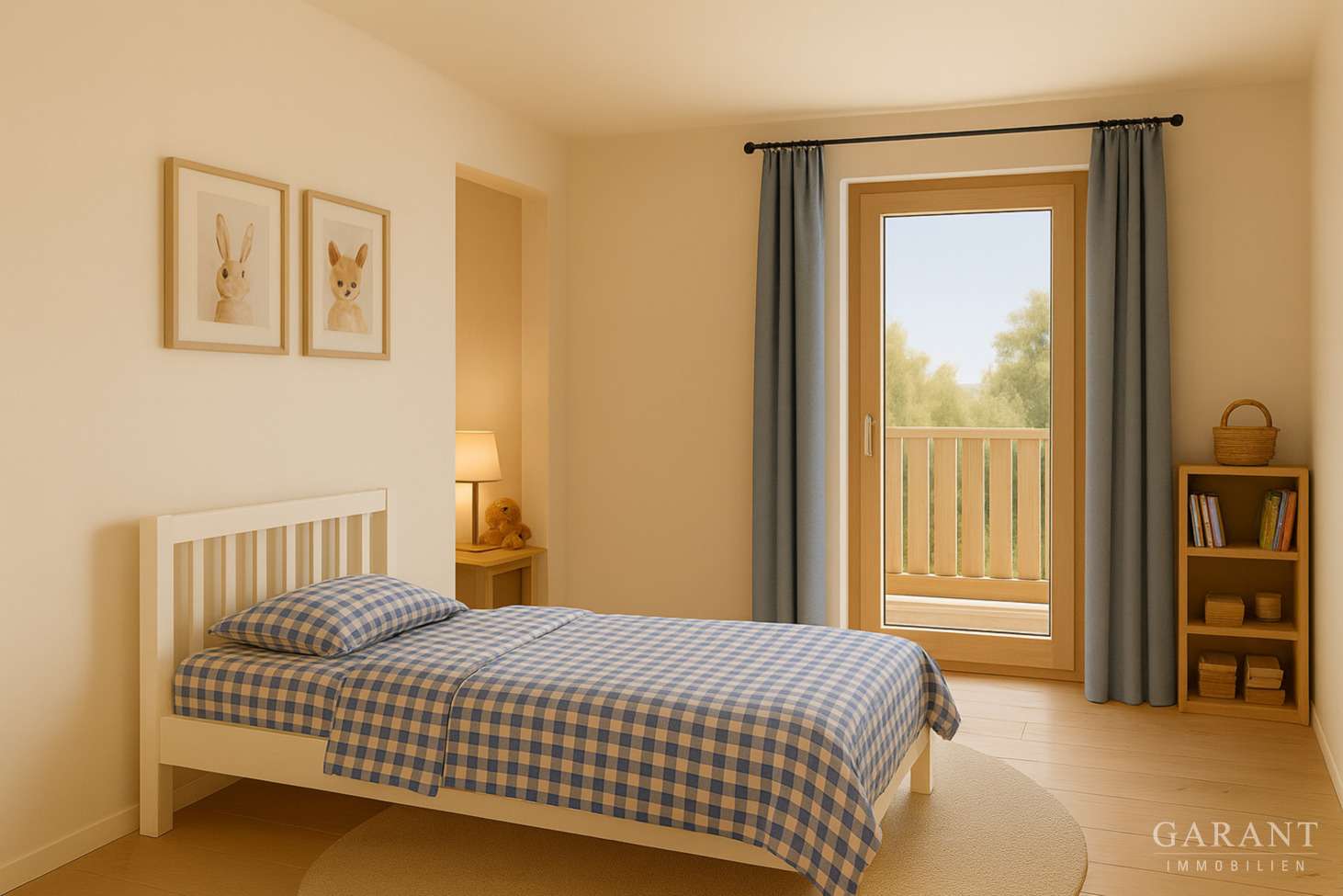 Immobilie in Großweil - Naturrefugium in Großweil - Doppelhaushälfte mit großem Garten, Fischweiher & Bachlauf - Bild 5