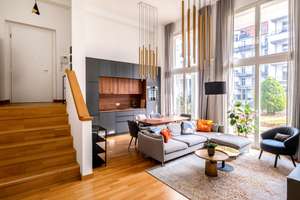 3-Zimmer-Erdgeschosswohnung mit Terrasse nahe Park am Gleisdreieck