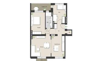 Großzügige 3-Zimmer-Wohnung mit Balkon & Loggia in der Kölner Südstadt! Vorgebirgstr. 7, WE 11 – Vorgebirgstr 7, 50677 Neustadt/Süd, Köln – Vorschaubild 1