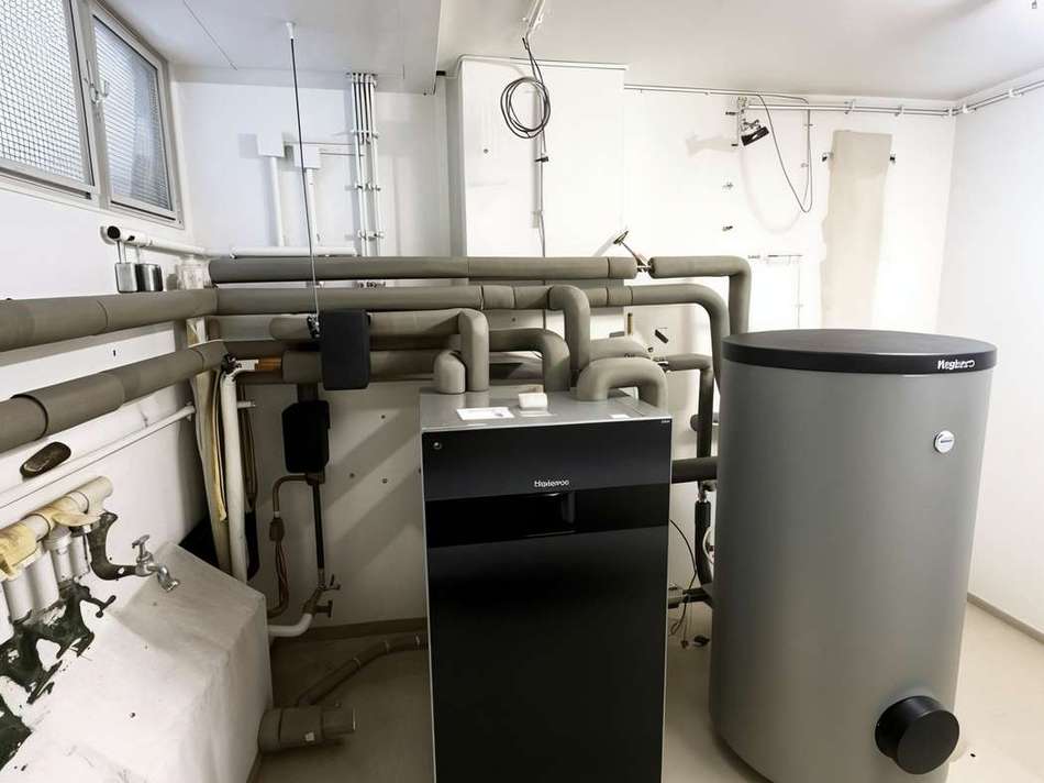 Luftwärmepumpe-Zentralheizung