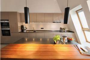 LOFT-STYLE PENTHOUSE MIT AUFZUG - STILVOLLE EINBAUKÜCHE & EINBAUTEN - SONNIGE TERRASSE & KAMIN – Oldenburger Str. 2, 10551 Moabit, Berlin – Vorschaubild 21