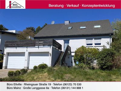 Freistehendes 1-2 Familienhaus mit sonniger Süd-Terrasse