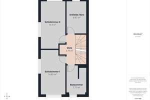 Modernes Familienleben in moderner Doppelhaushälfte – Die vollständige Adresse der Immobilie erhältst du vom Anbieter., 30559 Kirchrode, Hannover – Vorschaubild 14