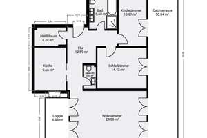 Über den Dächern zuhause – Penthouse-Wohnen mit großzügiger Terrasse – 60435 Preungesheim, Frankfurt am Main – Vorschaubild 18