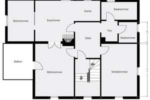 Freistehendes 1-3 Fam.-Haus mit weiterer Bebauungsmöglichkeit in beliebter Lage von KS-Wolfsanger – Die vollständige Adresse der Immobilie erhältst du vom Anbieter., 34125 Wolfsanger, Kassel – Vorschaubild 22