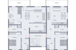 Vier-Familienhaus ! 4 Wohnungen im Haus, je Familie/Wohnung ca. 289.800,-EUR ! Mit Grundstücksanteil – Berlin – Vorschaubild 4