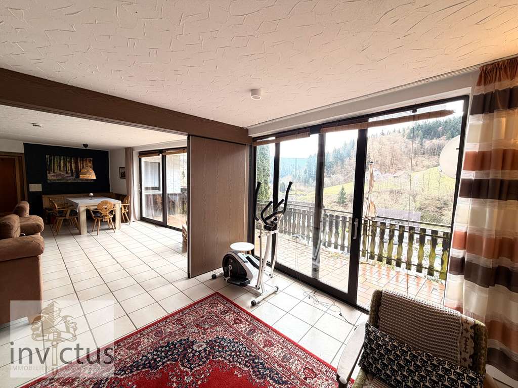 Immobilie in Bad Rippoldsau-Schapbach - 2-Zim-Whg. mit Bergblick in Bad Rippoldsau-Schapbach – hell, ruhig, zum Wohlfühlen und sofort frei - Bild 4