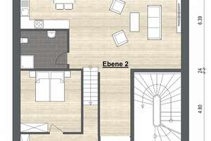 Solitär in Essen-Werden: Exklusive Maisonette mit Loftcharakter und historischem Charme – Die vollständige Adresse der Immobilie erhältst du vom Anbieter., 45239 Werden, Essen – Vorschaubild 3