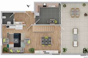 Wohnen über zwei Ebenen – Maisonette mit großer Dachterrasse & Stellplatz – Die vollständige Adresse der Immobilie erhältst du vom Anbieter., 24145 Wellsee, Kiel – Vorschaubild 23