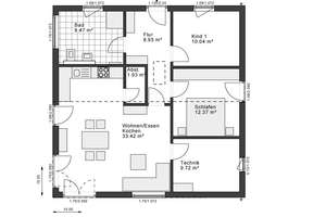 Barrierefrei wohnen, flexibel abzahlen: Ihr Design-KfW-Bungalow im Mietkauf – 40547 Lörick, Düsseldorf – Vorschaubild 2
