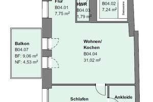 Besonderes Highlight im Francis! 3-Zimmer-Wohnung mit Saunaanschluss in der Weststadt! – Moningerstraße 9a, 76135 Weststadt, Karlsruhe – Vorschaubild 13